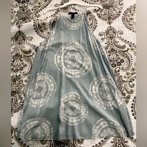 Blue Boho Summer Dress